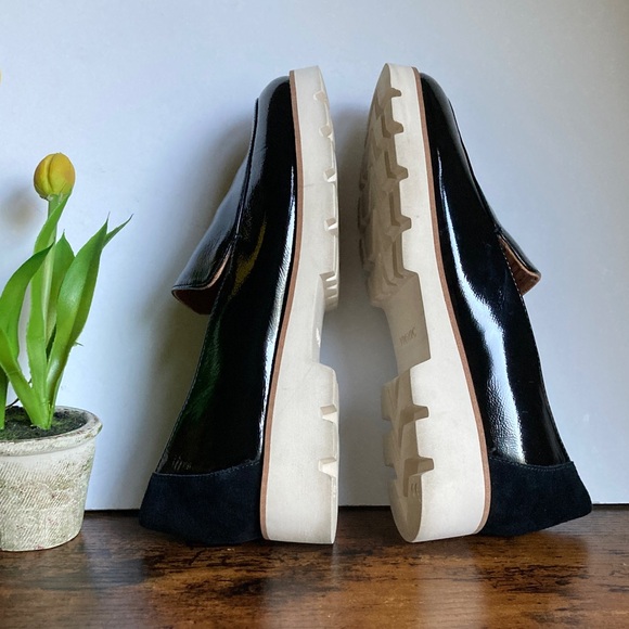 VIONIC Kensley Black Glossy Patent Leather Loafer Almond Toe Women’s Size 8.5 - Picture 13 of 15